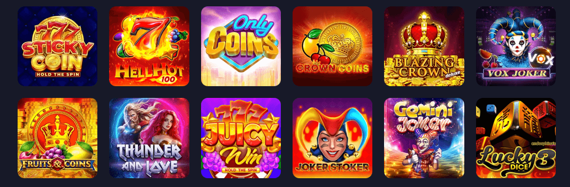 vox casino slots
