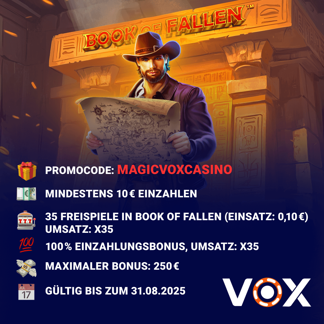 vox casino promo code